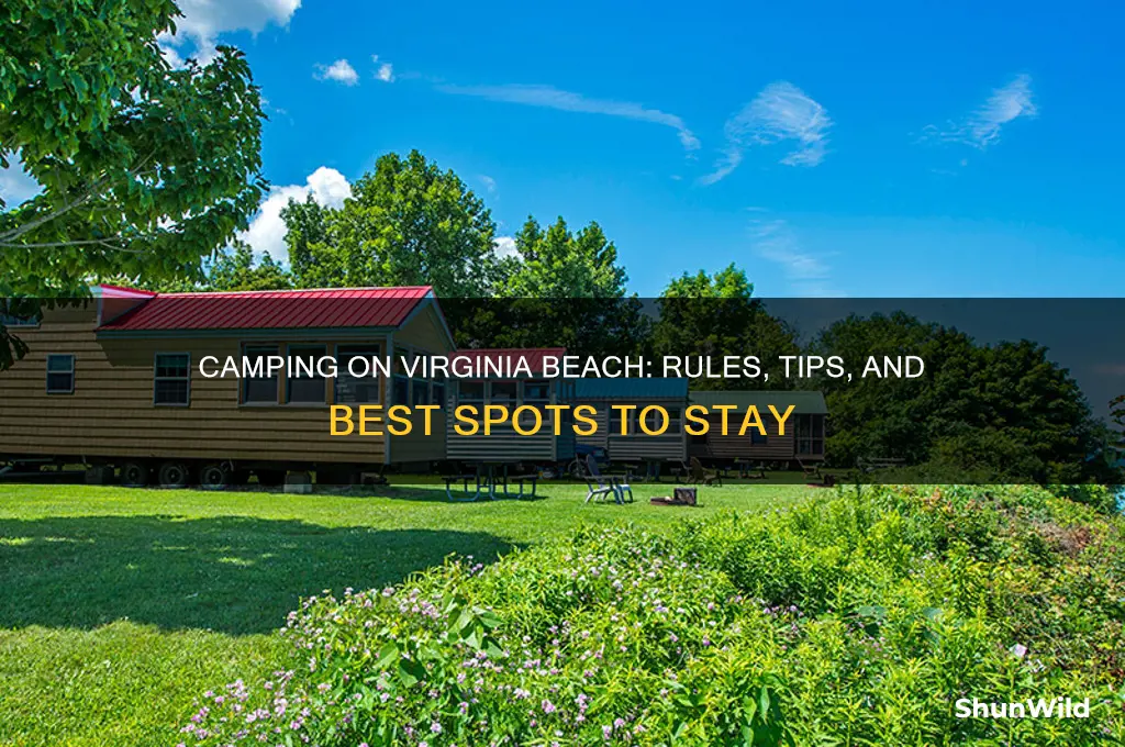can you camp on virginia beach