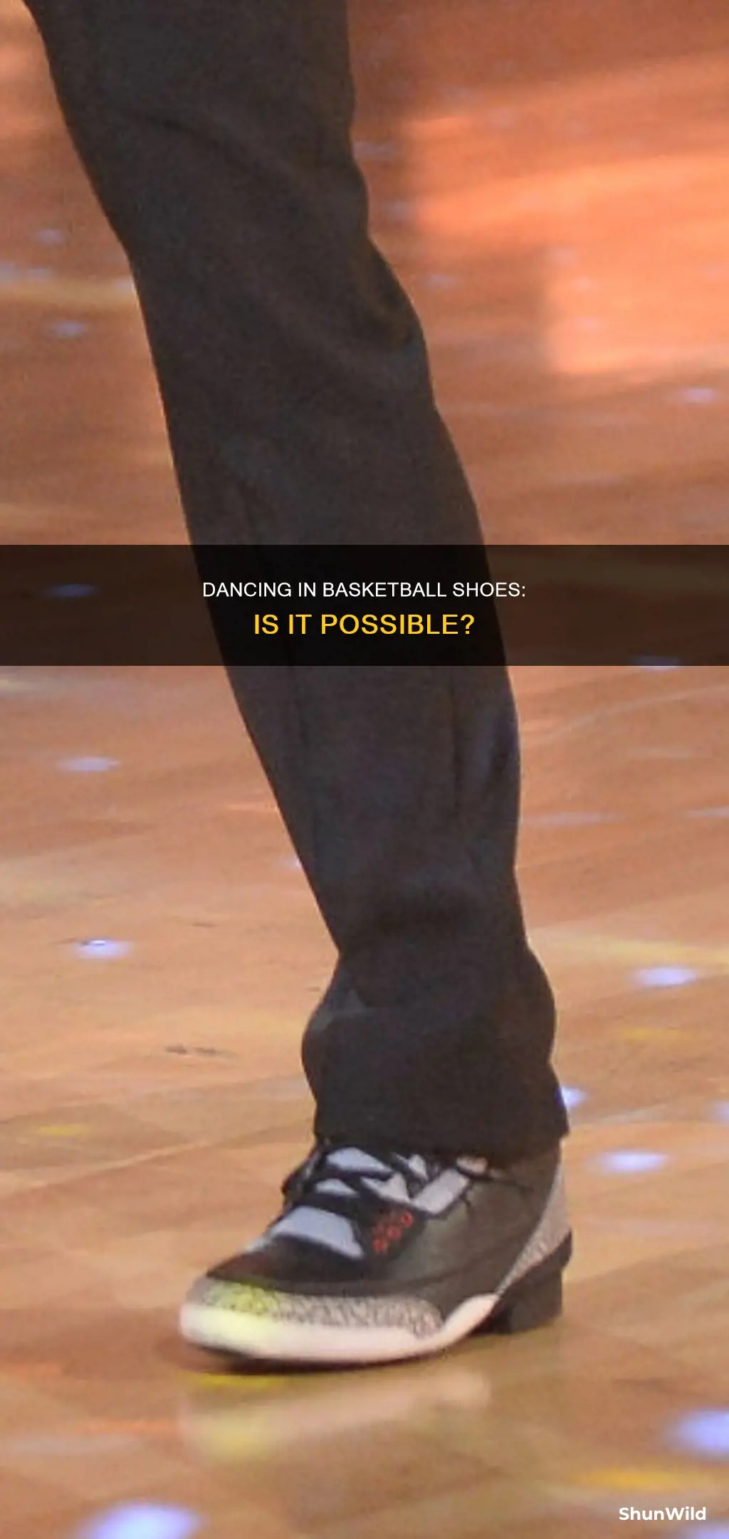 can you dance in basketball shoes