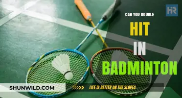 Badminton Double Hits: Are They Legal?