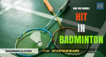 Badminton Doubles: Strategies for Double Hits