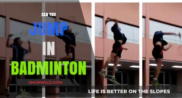 Jumping in Badminton: Is it Allowed?