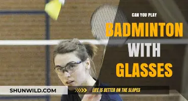 Badminton and Glasses: Can They Mix?