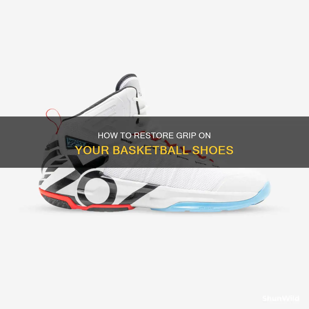 can you restore grip on basketball shoes