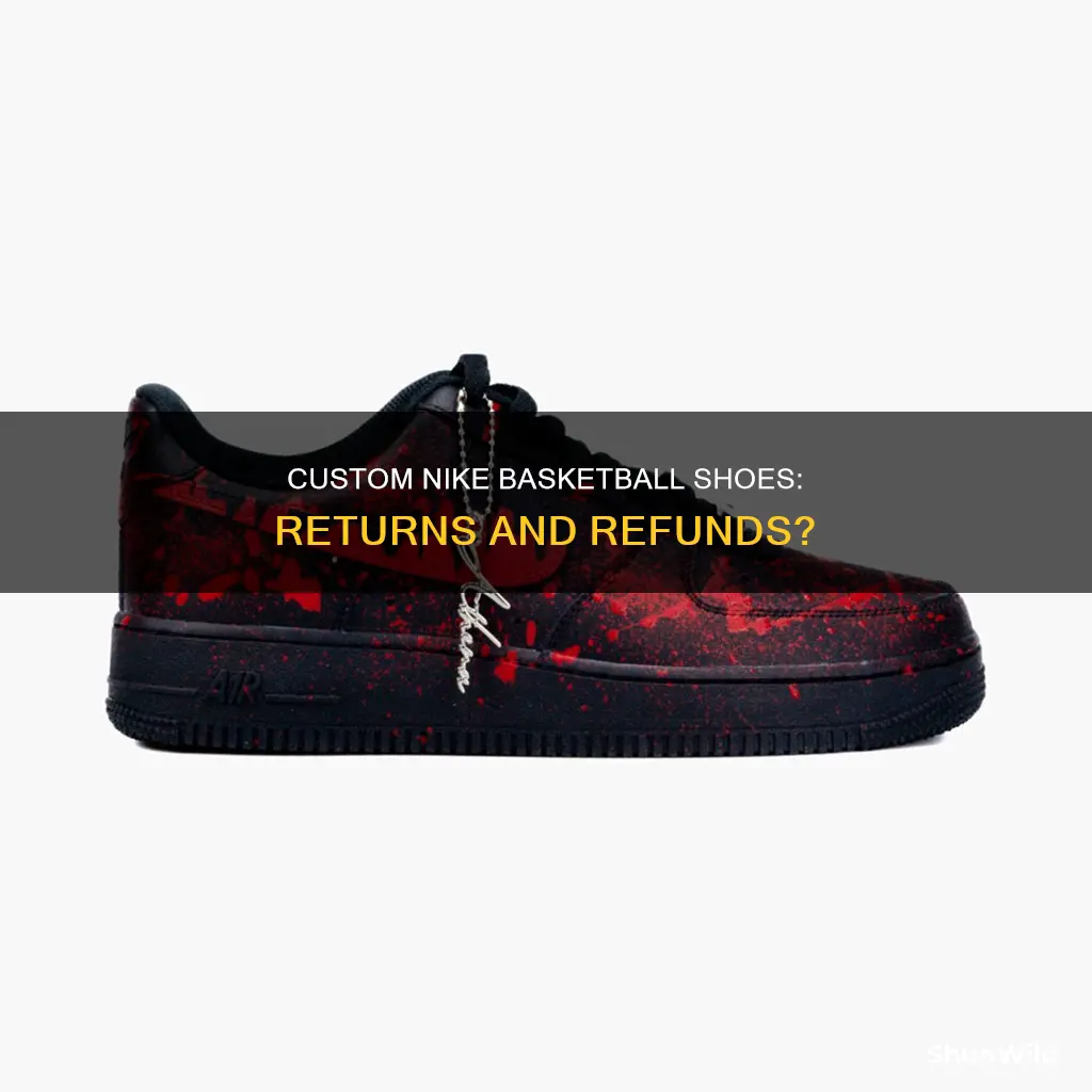 can you return design your own nike basketball shoes