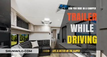 Is It Legal and Safe to Ride in a Camper Trailer While Driving?