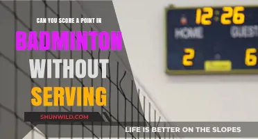 How to Score in Badminton Without Serving