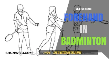 Forehand Service in Badminton: Is It Legal?