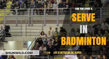 Smashing Strategies: Spiking Serves in Badminton