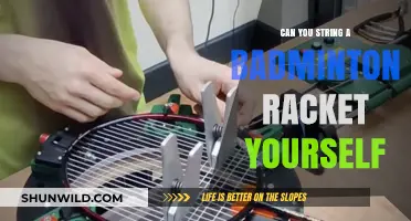 Stringing a Badminton Racket: DIY or Pro?