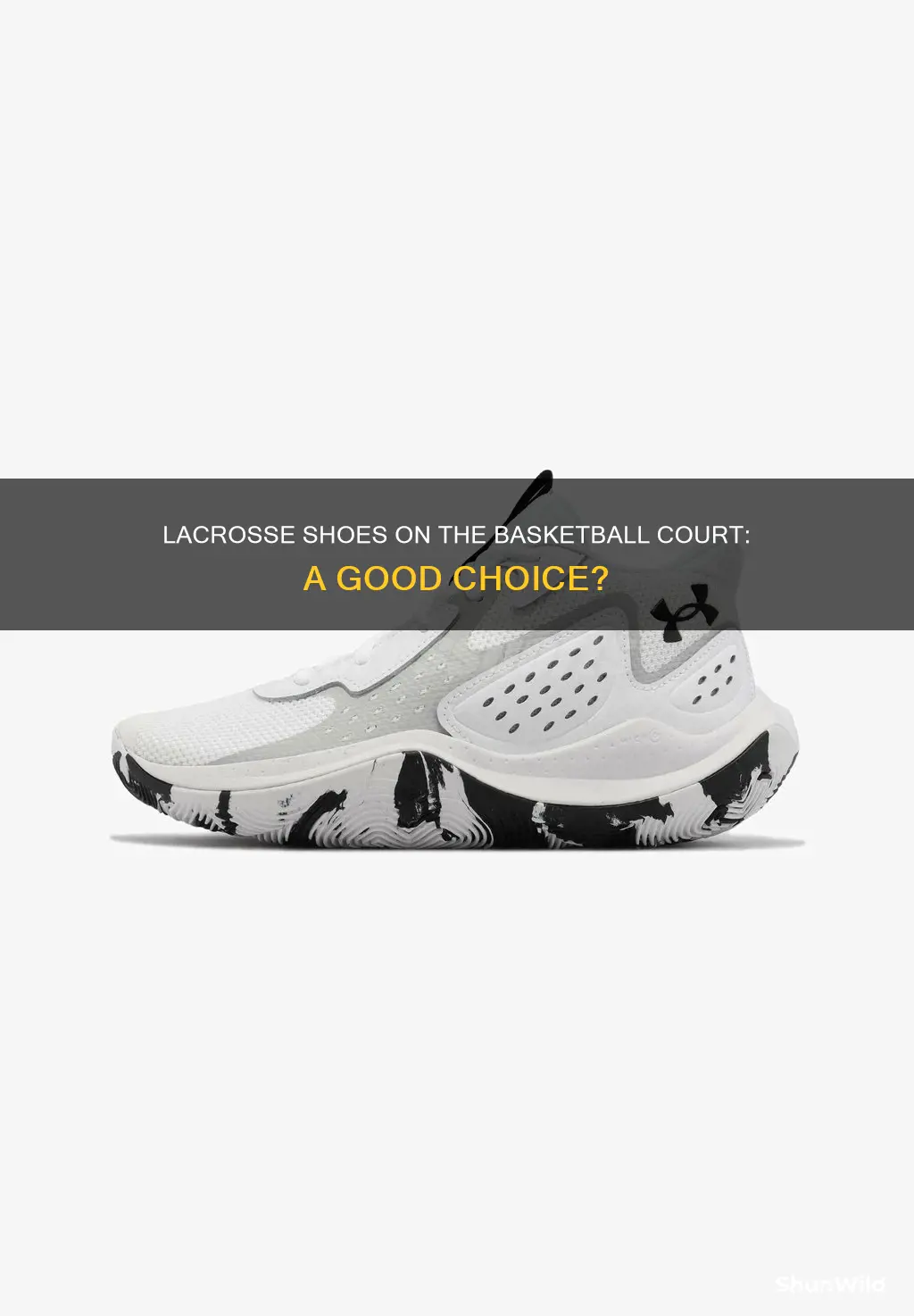 can you use a lacrose shoe for basketball