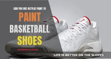 Acrylic Paint on Basketball Shoes: A Good Idea?