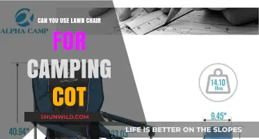 Lawn Chair as Camping Cot: Practical Alternative or Uncomfortable Compromise?