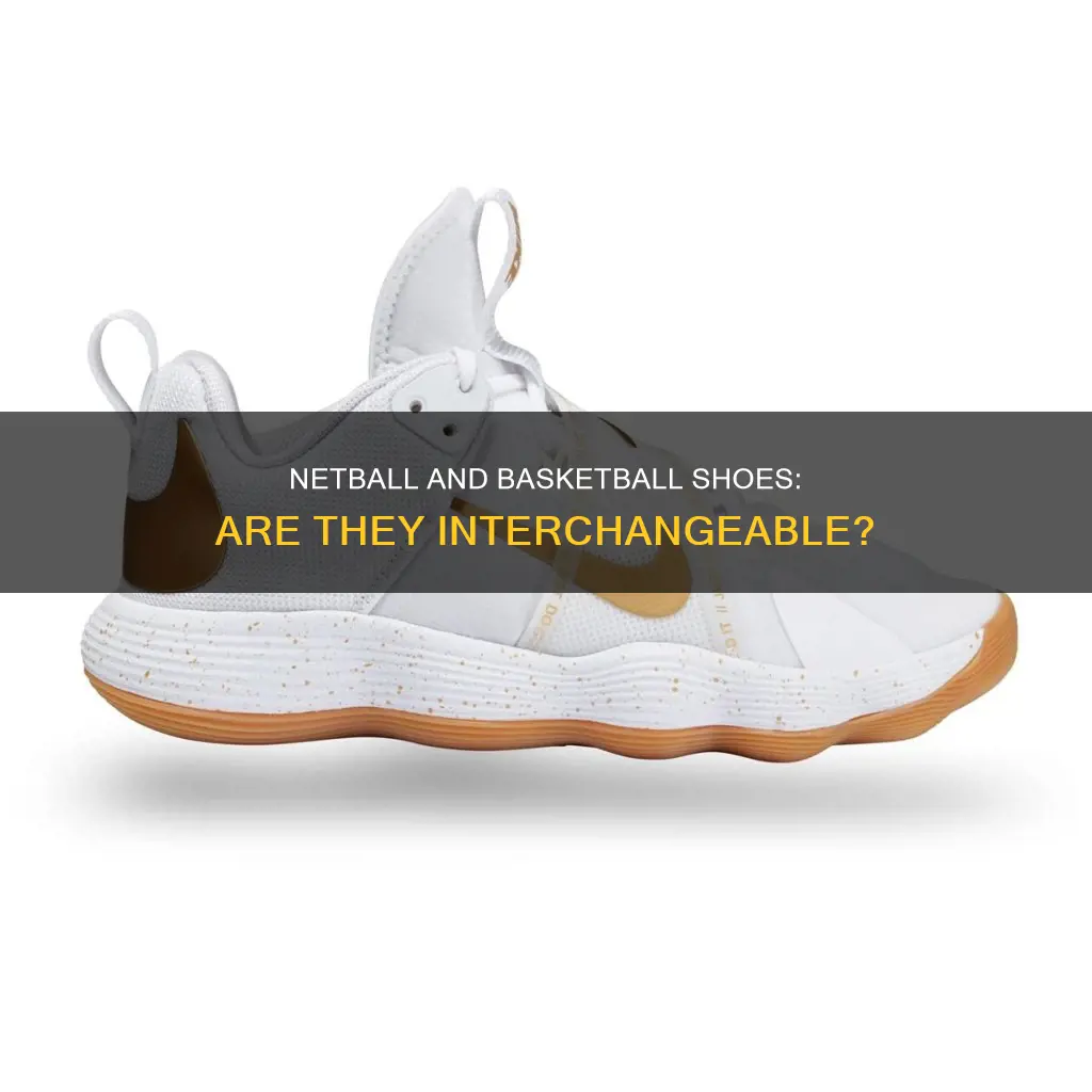 can you wear basketball shoes for netball