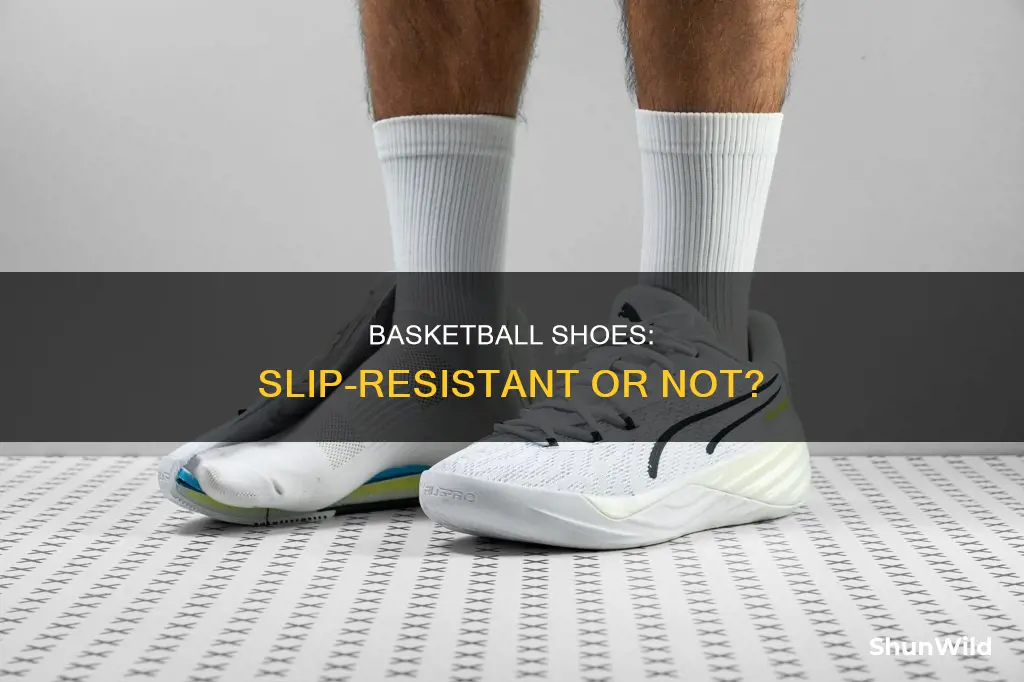 can you wear basketball shoes for non slip