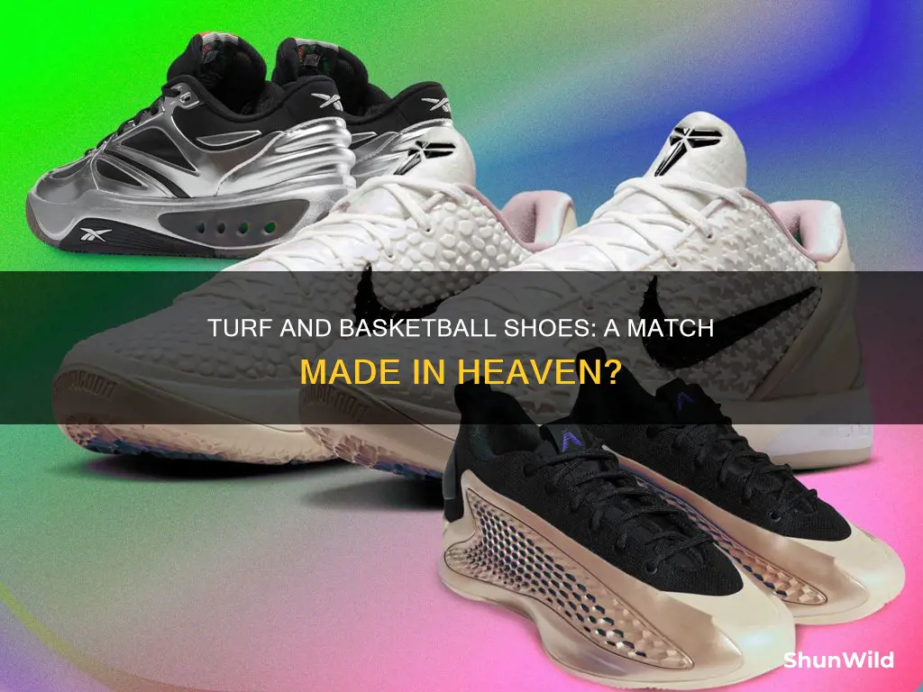 can you wear basketball shoes on turf