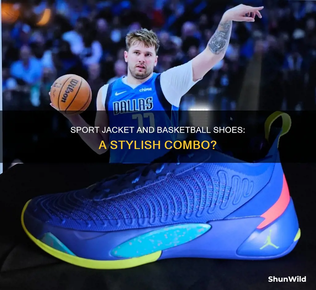 can you wear basketball shoes with a sport jacket