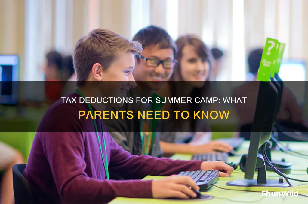 can you write off summer camp on taxes