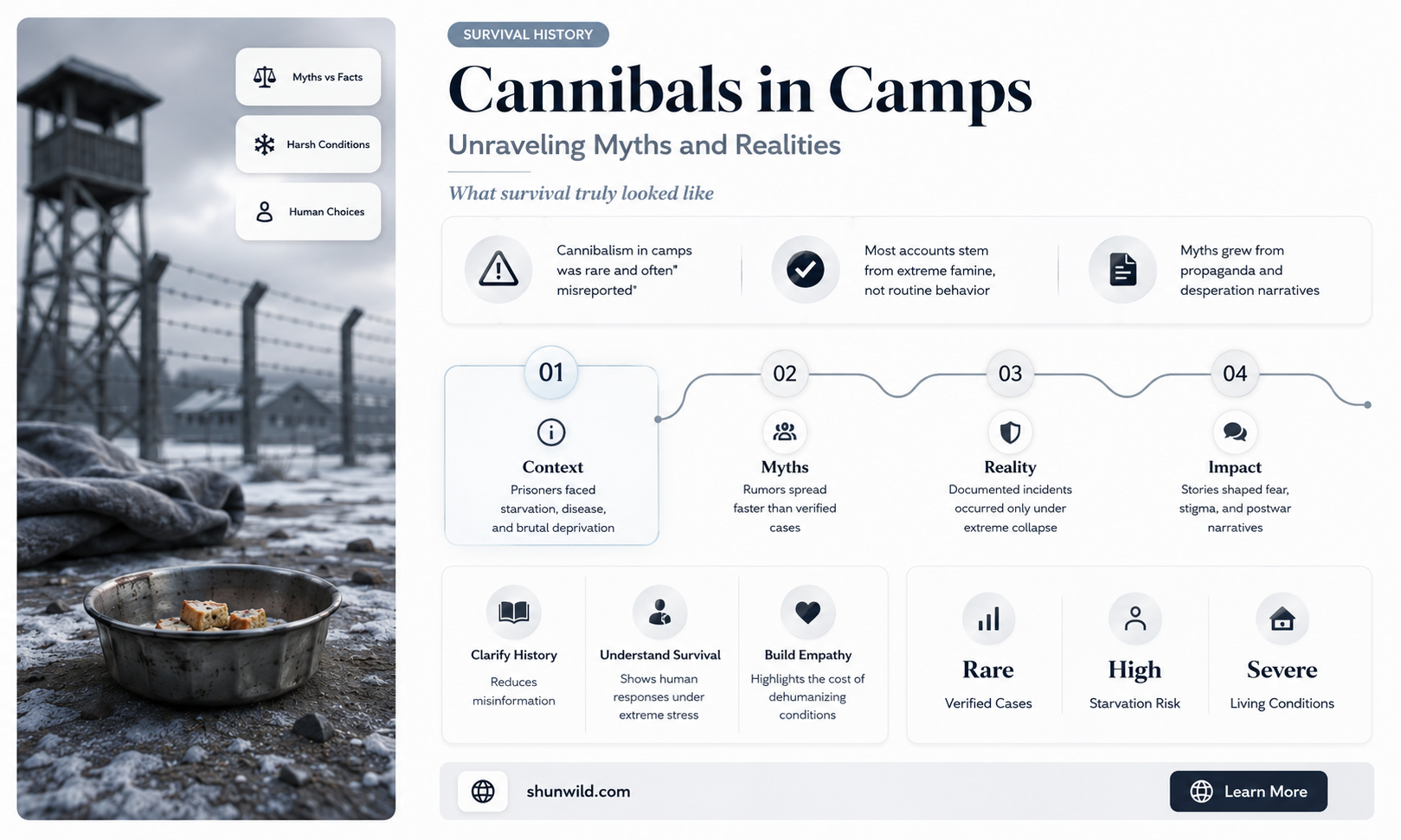 are cannibals are their camps