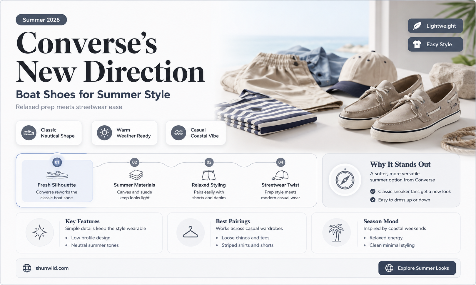 are converse boat shoes
