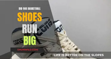 Basketball Shoes of the 90s: A Big Fit?