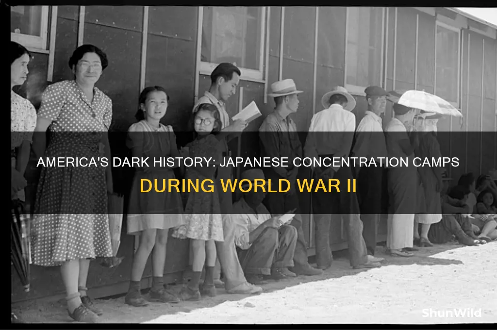 did america have japanese concentration camps