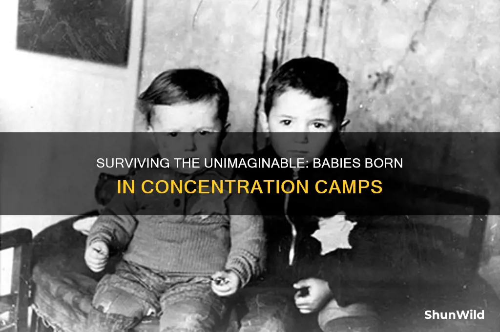 did any babies born in concentration camps survive