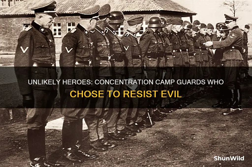 did any concentration camp guards resist