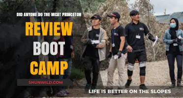 MCAT Princeton Review Boot Camp: Real Experiences and Outcomes