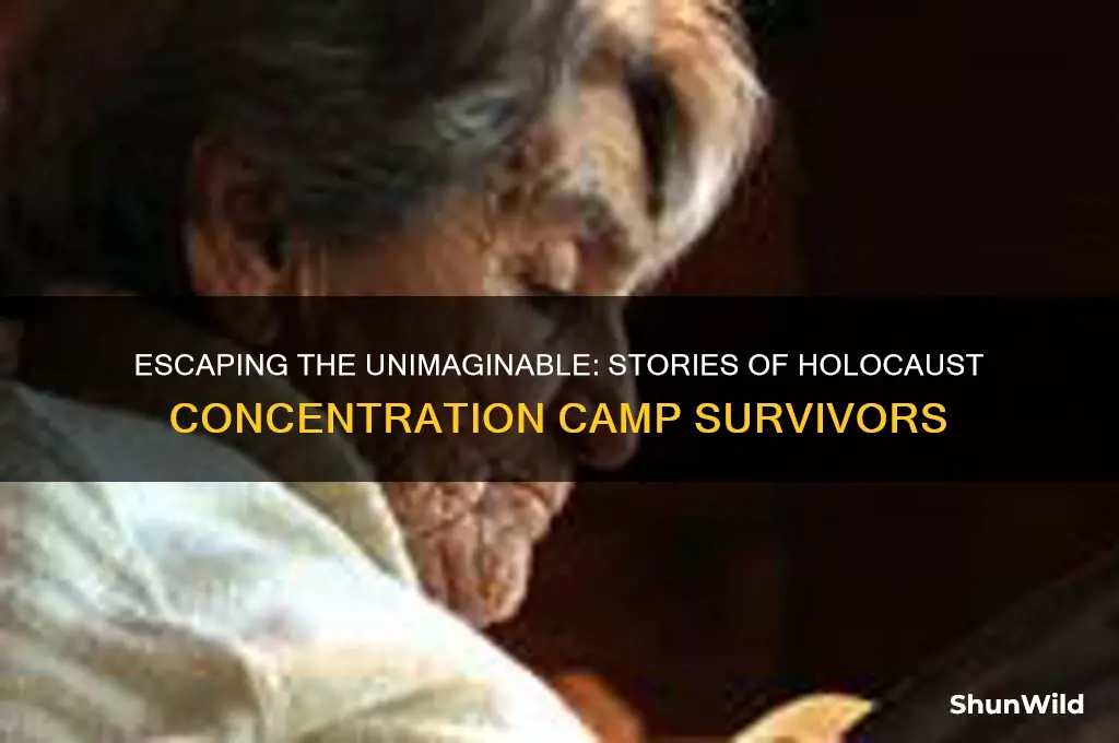 did anyone escape the concentration camps during the holocaust