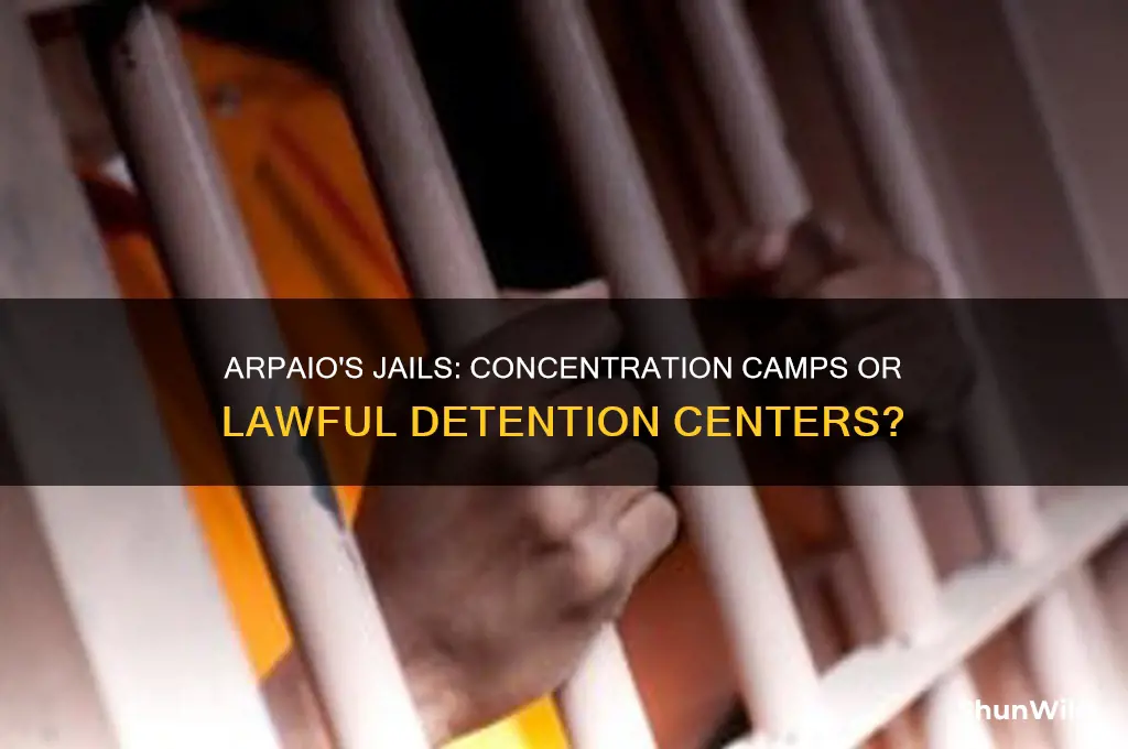 did arpaio call his jails concentration camps