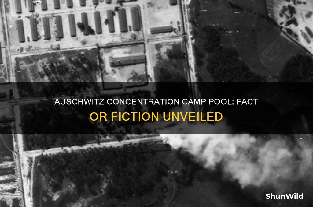 did auserich concentration camp have a pool