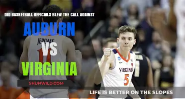 Auburn vs Virginia: Were the Refs Blind?