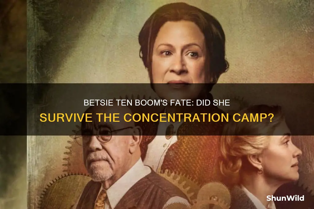 did betsie ten boom die in the concentration camp