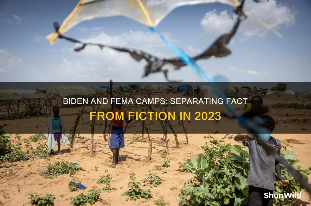 did biden activate fema camps