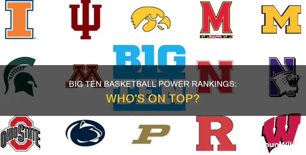 did big ten rankings basketball