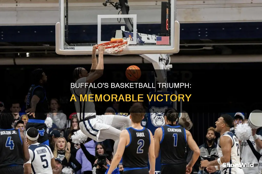 did buffalo win basketball