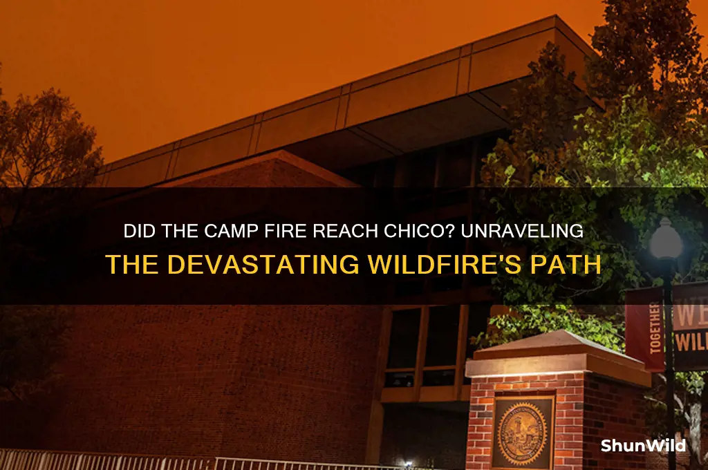 did camp fire reach chico