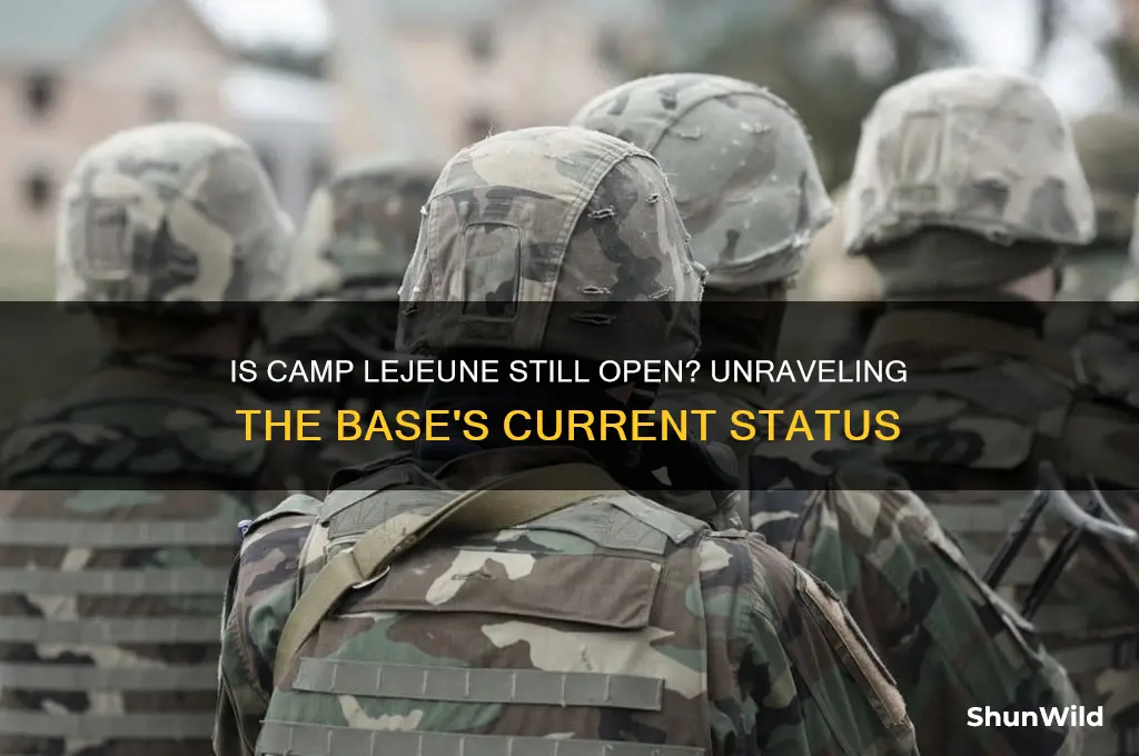 did camp lejeune close