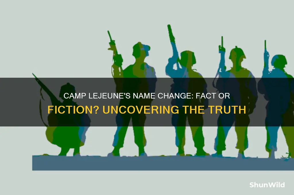 did camp lejeune get renamed