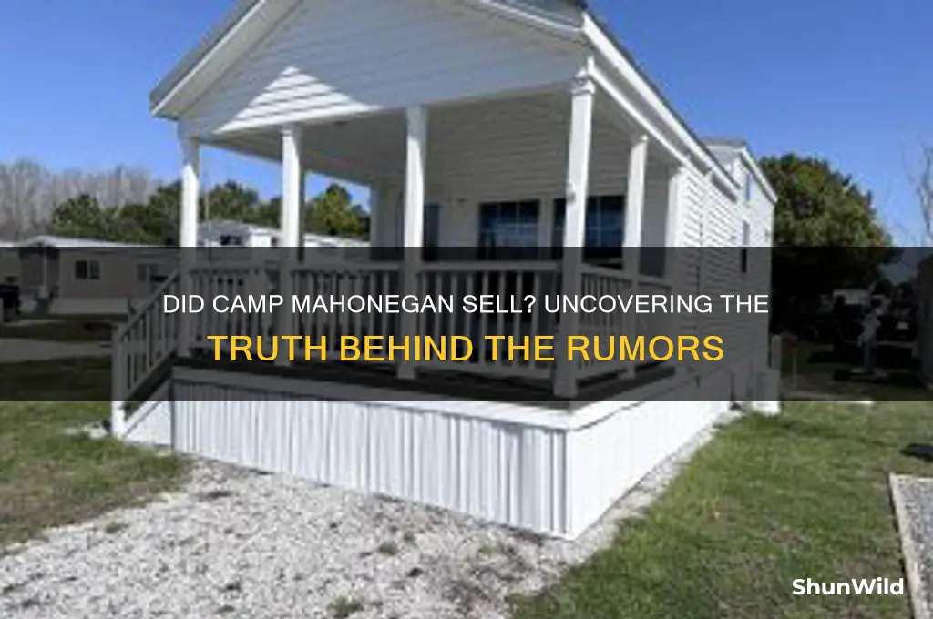 did camp mahonegan sell