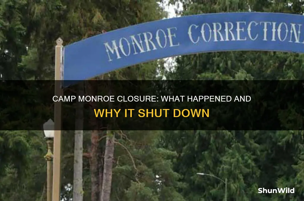 did camp monroe closed