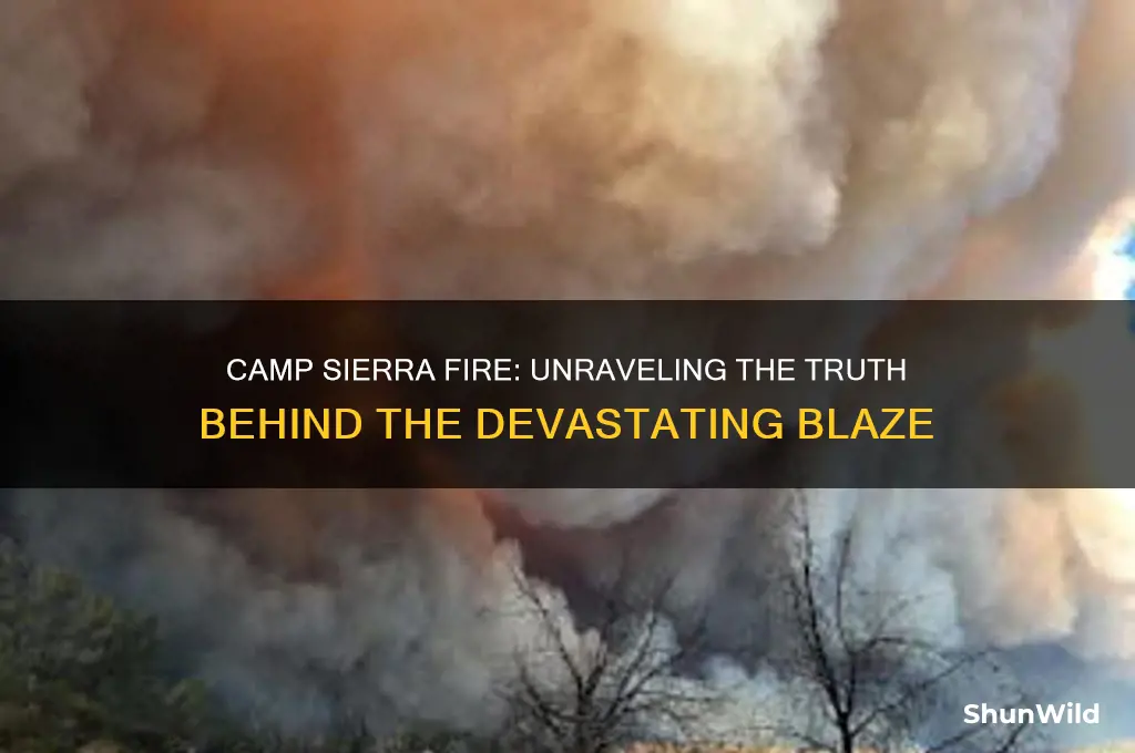 did camp sierra burn down