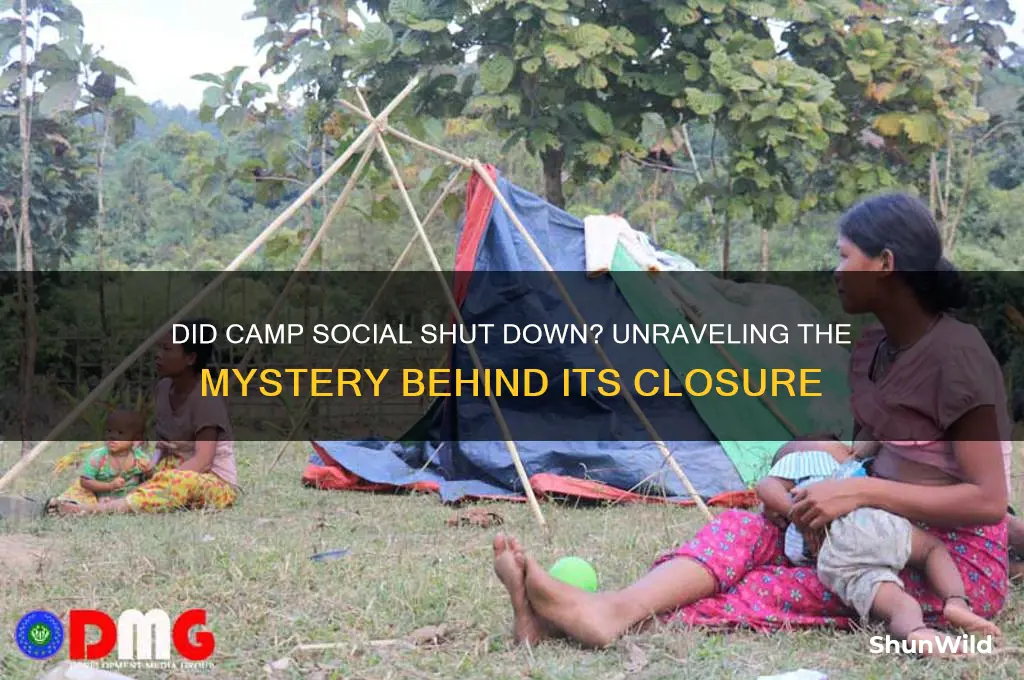 did camp social close