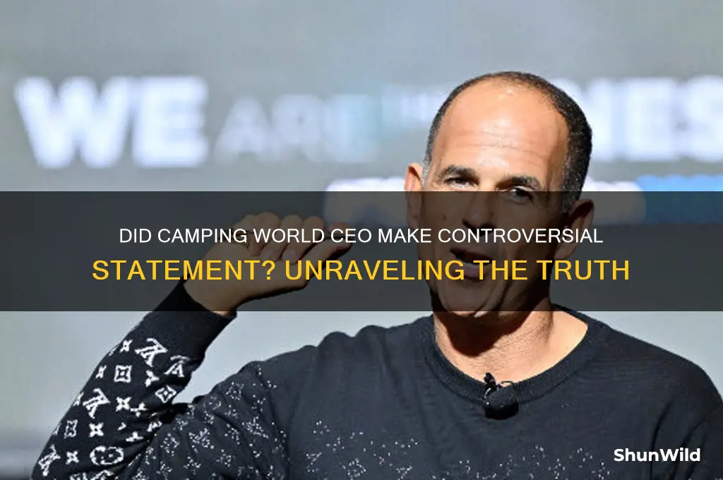 did camping world ceo say
