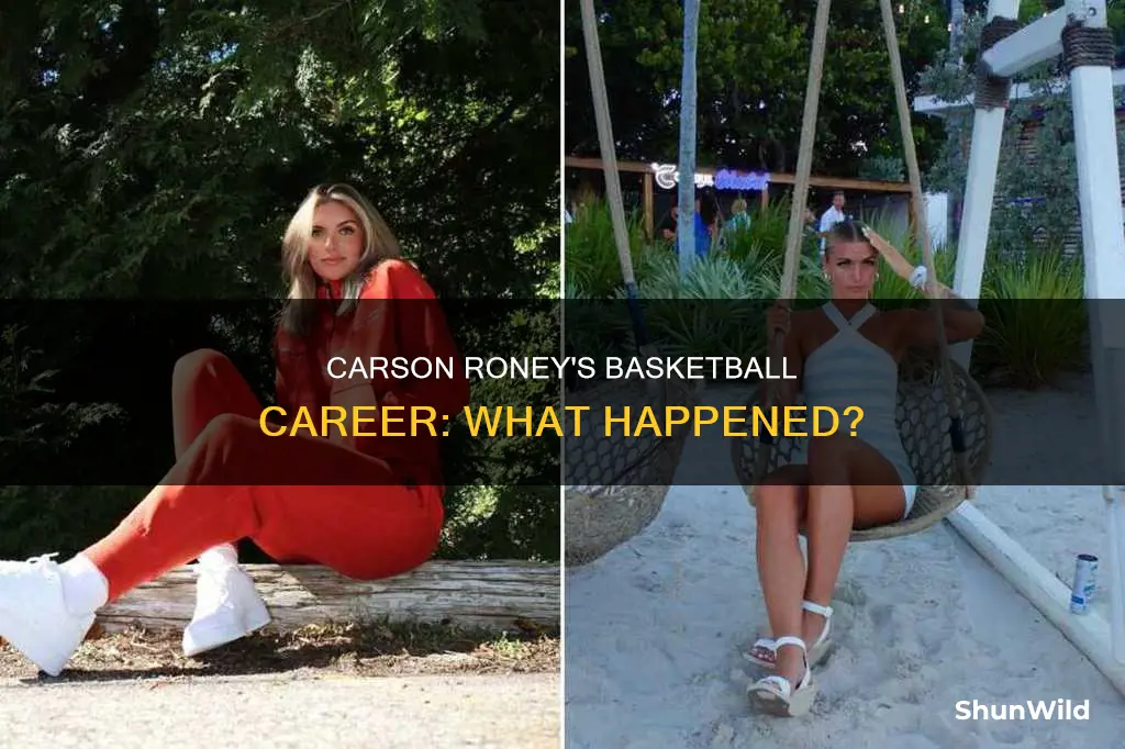 did carson roney quit basketball