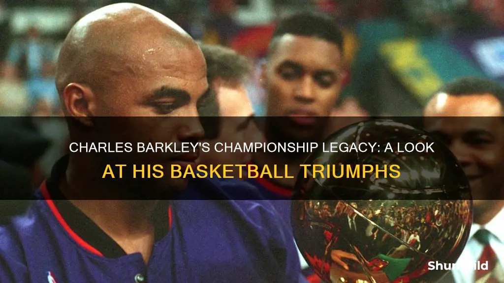 did charles barkley win any basketball championships