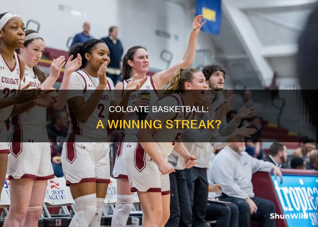 did colgate win basketball