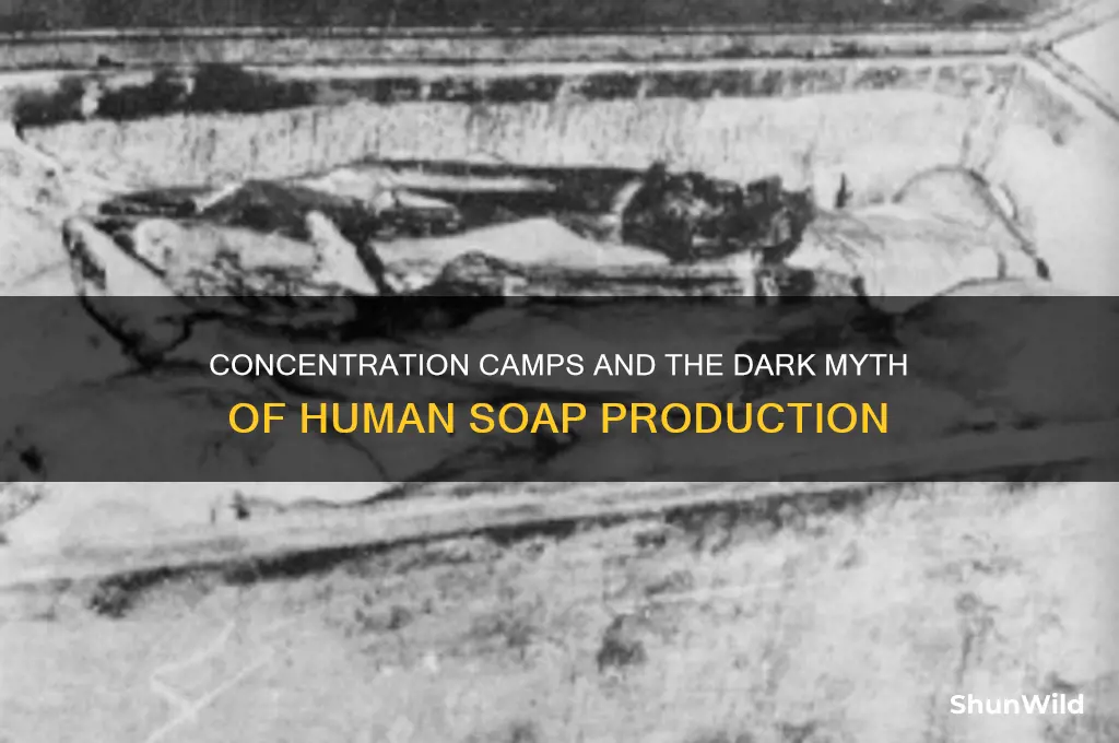did concentration camps have soap