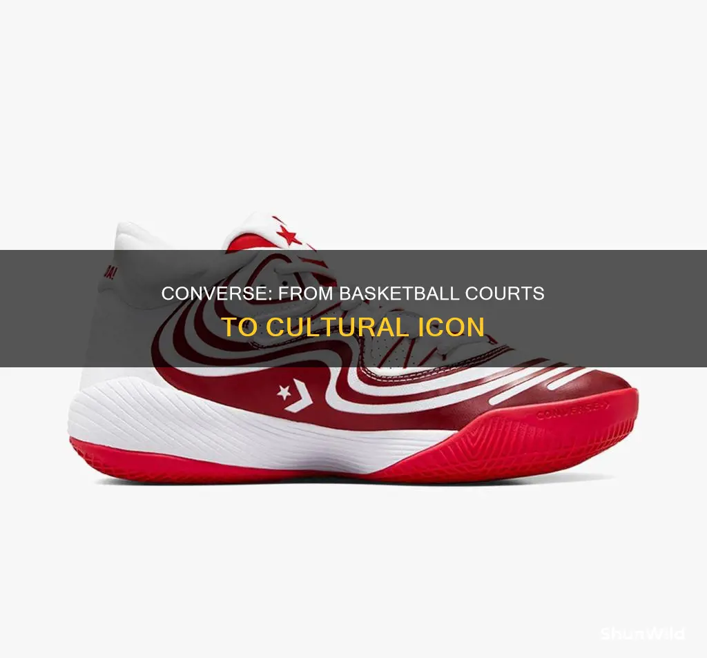 did converse start as a basketball shoes