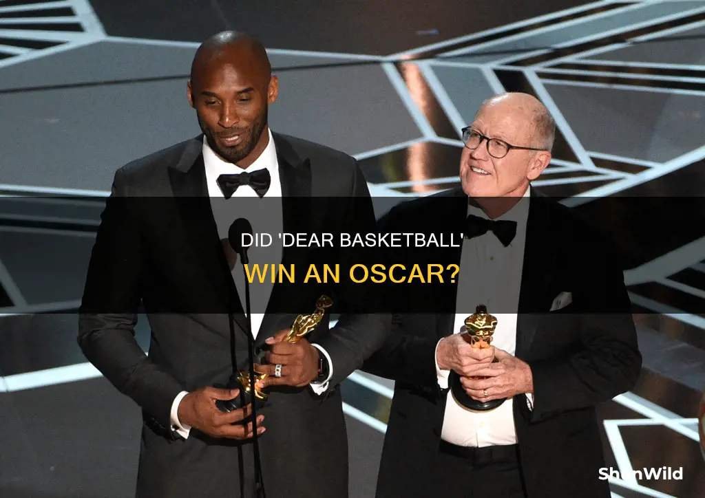 did dear basketball win an oscar